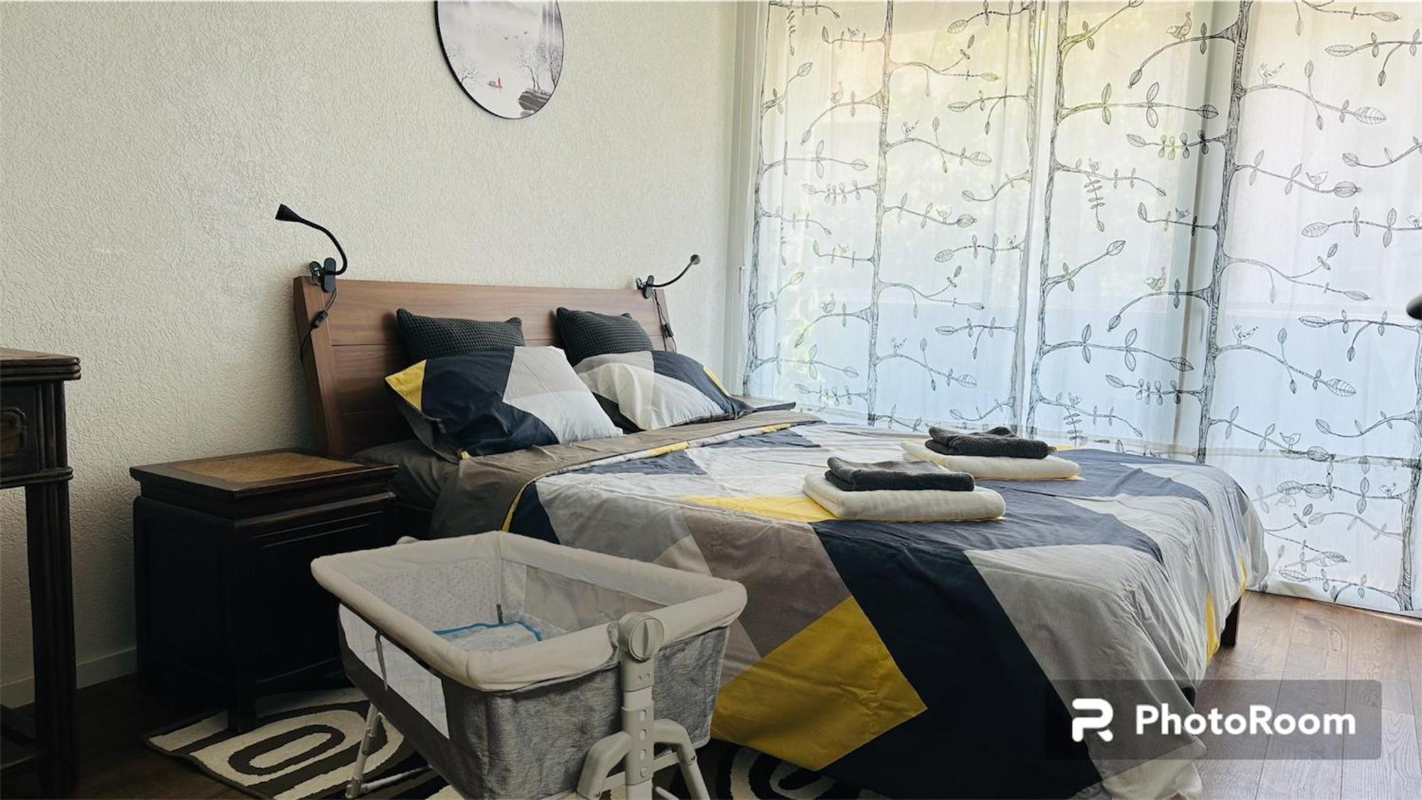 Charme Mystique De La Chine, 4 Pers Max, Free Parking Apartment Morges Bagian luar foto