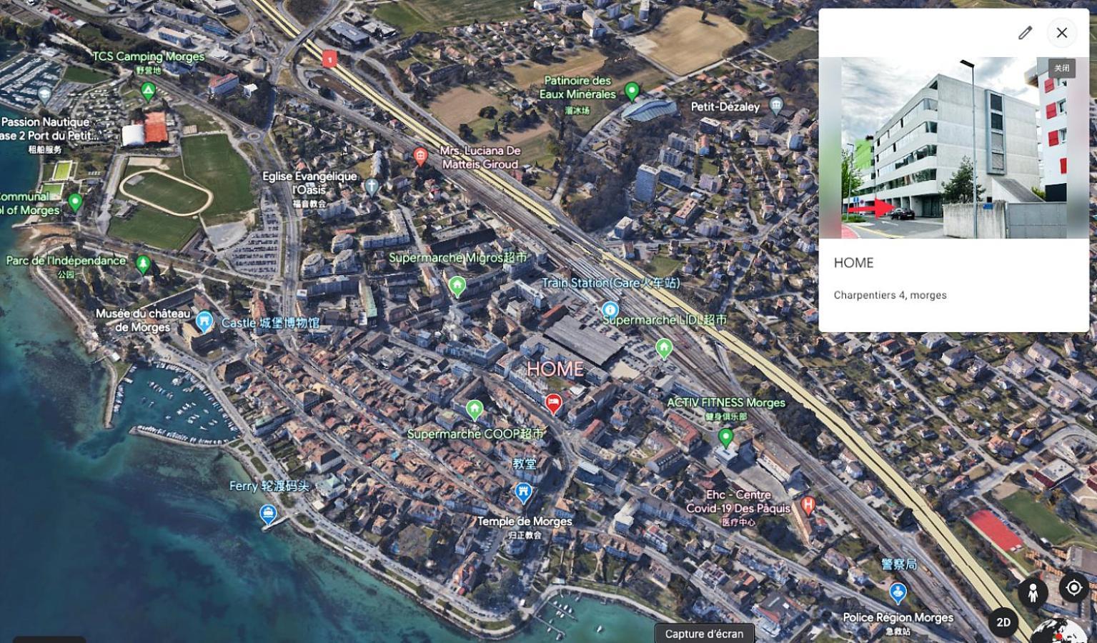 Charme Mystique De La Chine, 4 Pers Max, Free Parking Apartment Morges Bagian luar foto